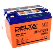 Аккумулятор Delta DTM 1233 I (12В / 33Ач)