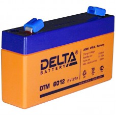 Аккумулятор Delta DTM 6012 (6В/1.2Ач)