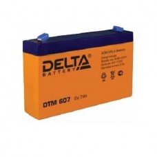 Аккумулятор Delta DTM 607 (6В/7Ач)