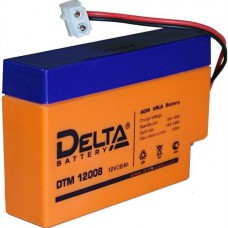 Аккумулятор Delta DTM 12008 (12В/0.8Ач)
