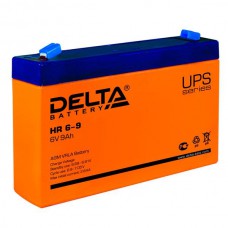 Аккумулятор Delta HR 6-9 (634W) (6В/9Ач)