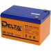 Аккумулятор Delta HR 12-12 (12В/12Ач)
