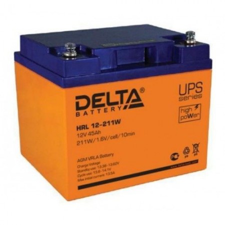 Аккумулятор Delta HRL 12-211W (12В/45Ач)