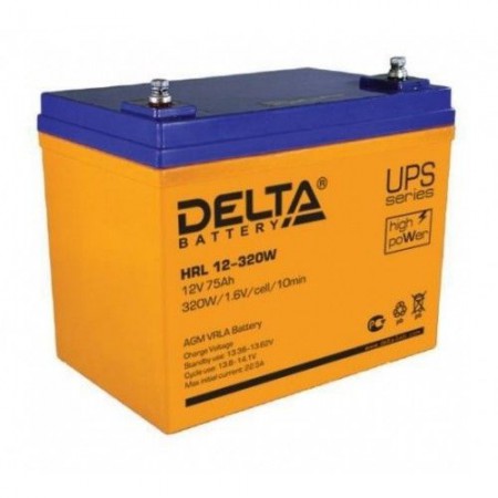 Аккумулятор Delta HRL 12-320W (12В/75Ач)
