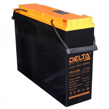 Аккумулятор Delta FTS 12-105 (12В/105Ач)