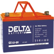 Аккумулятор Delta GX 12-90 (12В/90Ач)