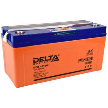 Аккумулятор Delta DTM 12120 I (12В / 120Ач)