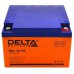 Аккумулятор Delta GEL 12-26 (12В / 26Ач )