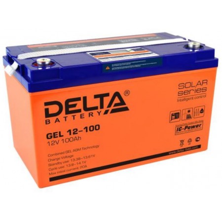 Аккумулятор Delta GEL 12-100 (12В / 100Ач)