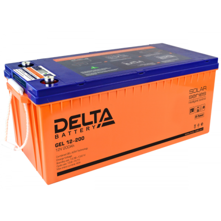Аккумулятор Delta GEL 12-200 (12В / 200Ач)