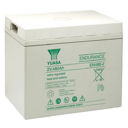 Аккумулятор Yuasa EN 480-2 (2В / 488 Ач)