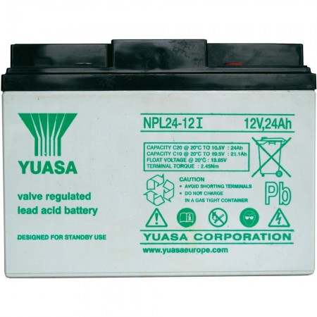 Аккумулятор Yuasa NPL 24-12I (12В / 24Ач)
