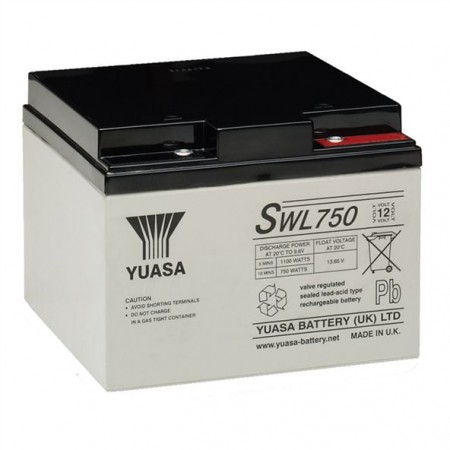 Аккумулятор Yuasa SWL750 (25Ач/12В)