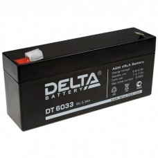 Аккумулятор Delta DT 6033 (125) (6В/3.3Ач)