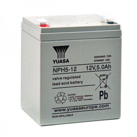 Аккумулятор Yuasa NPH5-12 (12В / 5Ач)