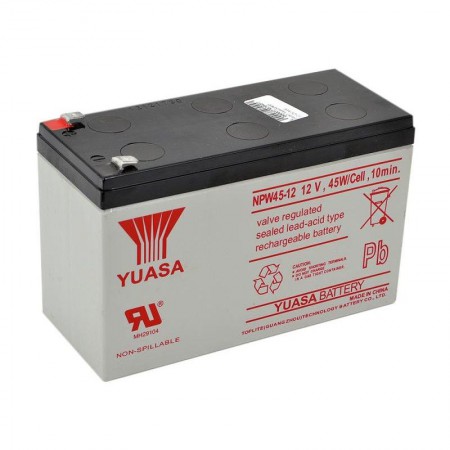 Аккумулятор Yuasa NPW45-12 (12V, 45W/Cell, 10 min.)