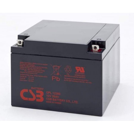 Аккумулятор CSB GPL 12260 (12В/26Ач)