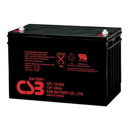 Аккумулятор CSB GPL 121000 (12В/100Ач)
