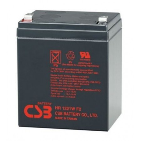 Аккумулятор CSB HR 1221W F2 (12В/5Ач)