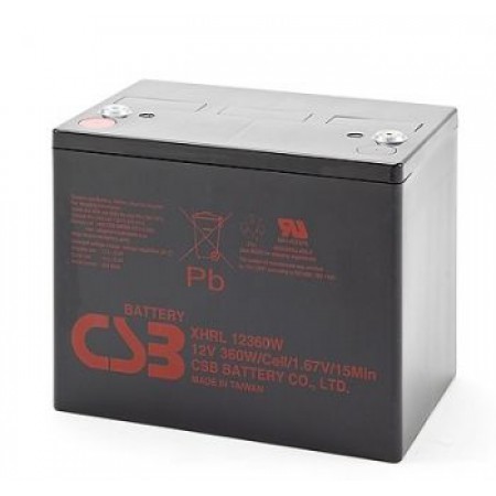 Аккумулятор CSB XHRL 12360W (12В/73.6Ач)