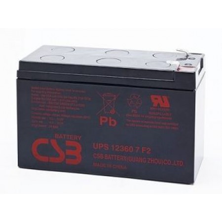 Аккумулятор CSB UPS 12360 7 (12В/7.5Ач)