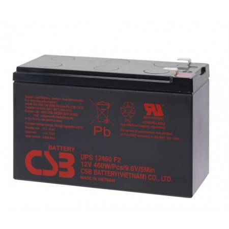 Аккумулятор CSB UPS 12460 F2 (12В/9Ач)