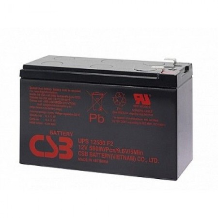 Аккумулятор CSB UPS 12580 F2 (12В/10.5Ач)