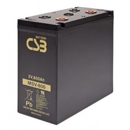 Аккумулятор CSB MSV 800 (2В/800Ач)