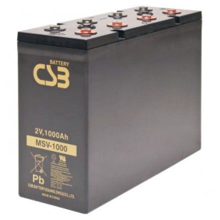 Аккумулятор CSB MSV 1000 (2В/1000Ач)