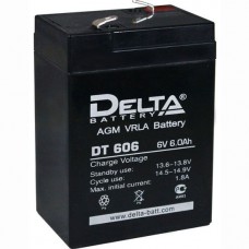 Аккумулятор Delta DT 606 (6В/6Ач)