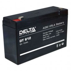 Аккумулятор Delta DT 612 (6В/12Ач)