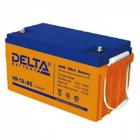 Аккумулятор Delta HR 12-65 L (12В/65Ач)