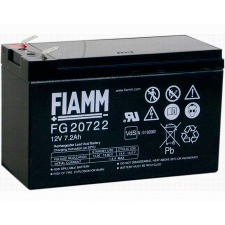 Аккумулятор FIAMM FG 20722 (12В/7.2Ач)