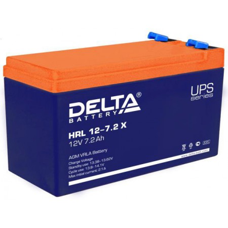 Аккумулятор Delta HRL 12-7,2 X (12 В / 7,2 Ач)