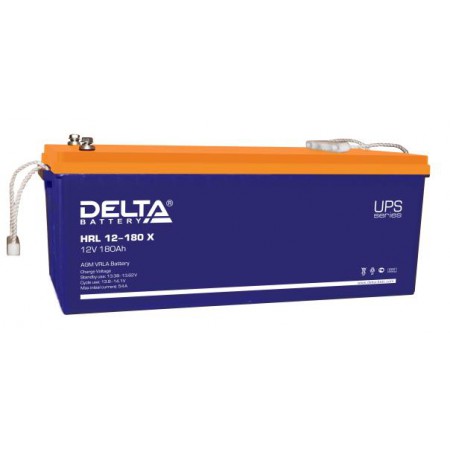 Аккумулятор Delta HRL 12-180 X (12В/180Ач)