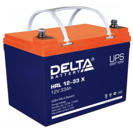 Аккумулятор Delta HRL 12-33 X (12В/33Ач)