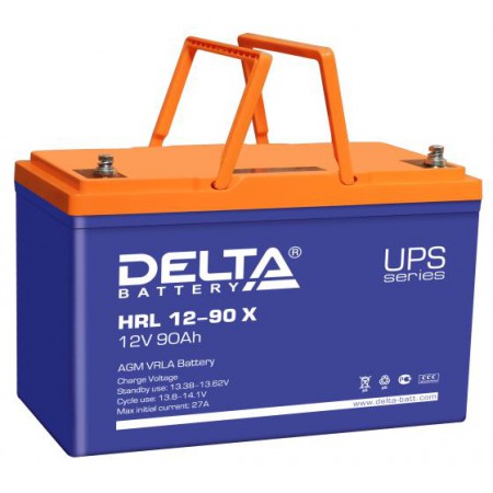 Аккумулятор Delta HRL 12-90 X (12В/90Ач)