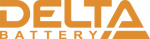 Логотип компании DELTA поставщика аккумуляторных батарей для ИБП